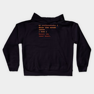 Programming pattern Kids Hoodie